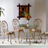 Комплект садовой мебели кованый 4-2019 - 1720 бел.руб. (стол + 4 стула)